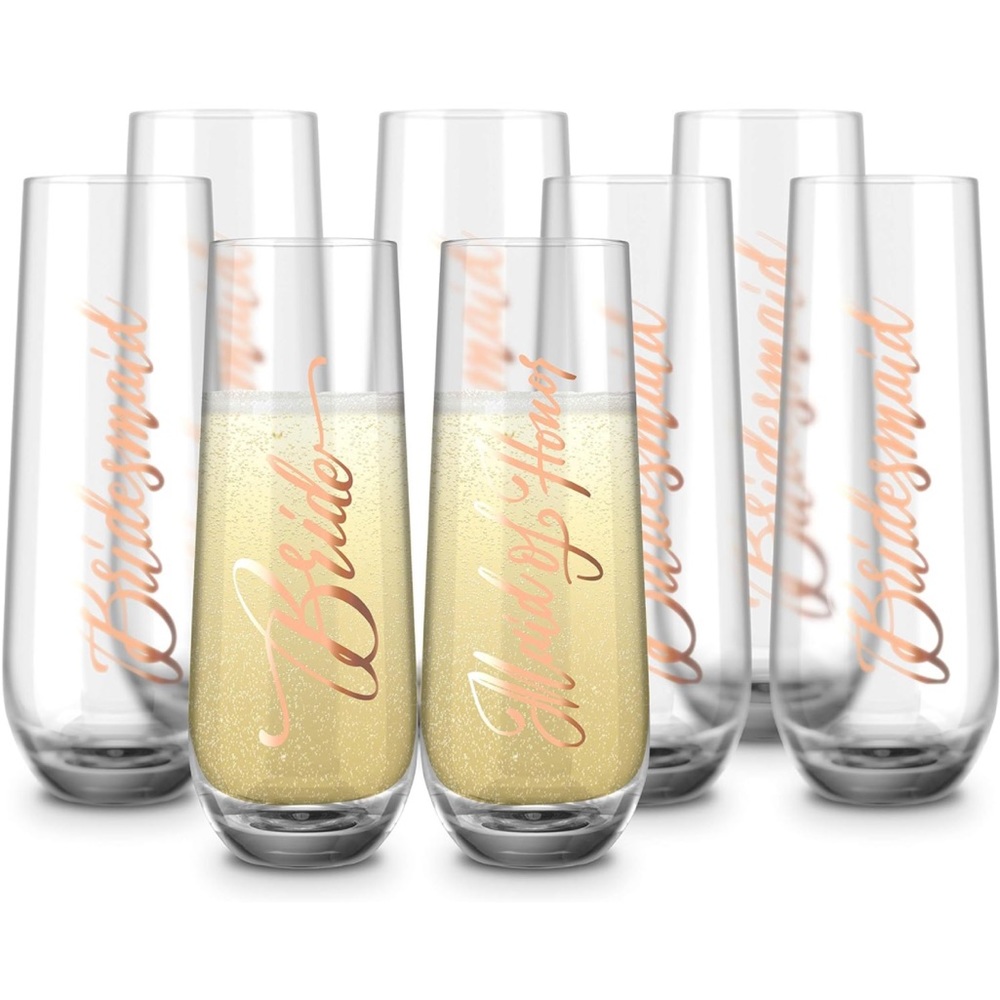 Glass Champagne Flutes